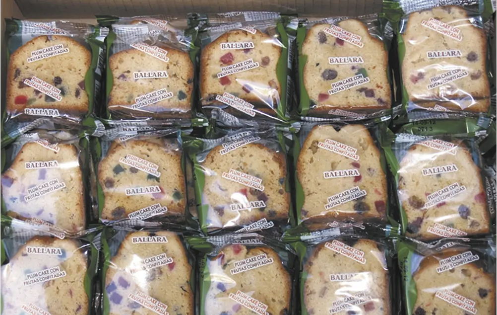 027 1X1 BALLARA PLUM CAKE DE FRUTAS C-3K