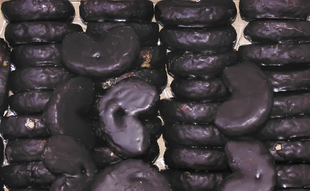 065 PALMERAS TIERNAS DE CHOCOLATE NEGRO C-2K