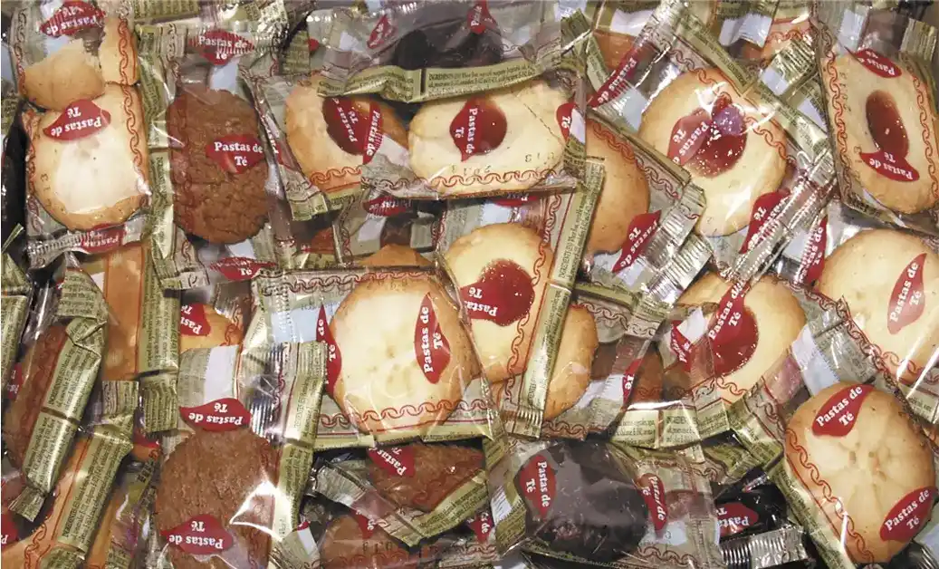 195 1X1 PASTAS DE TÉ ENVUELTAS C-2K