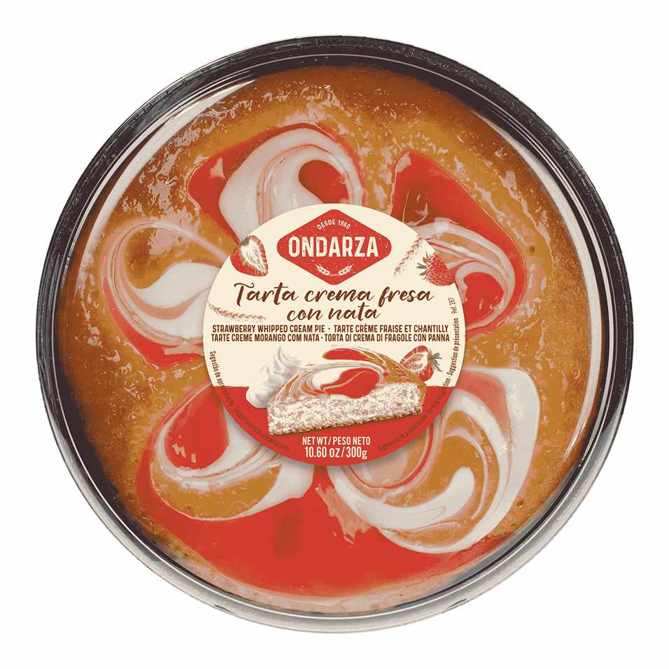 2183 TARTA FRESA Y NATA 300GRS C-6UND