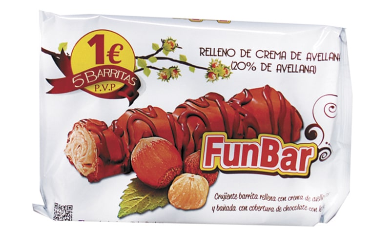 229 BARRITAS RELLENAS AVELLANA 84G C-18UND