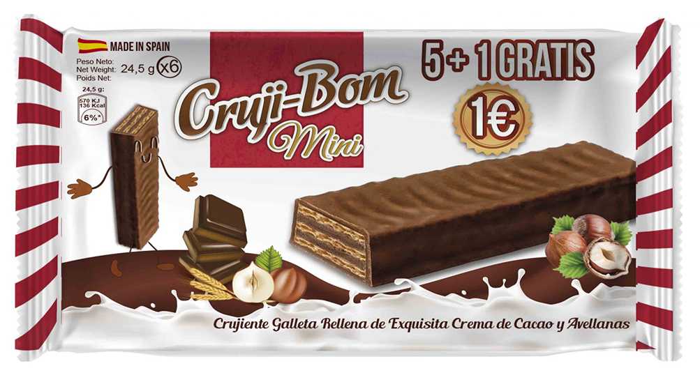 232 PACK DE MINI CRUJIBOM 126GRS C-20UND