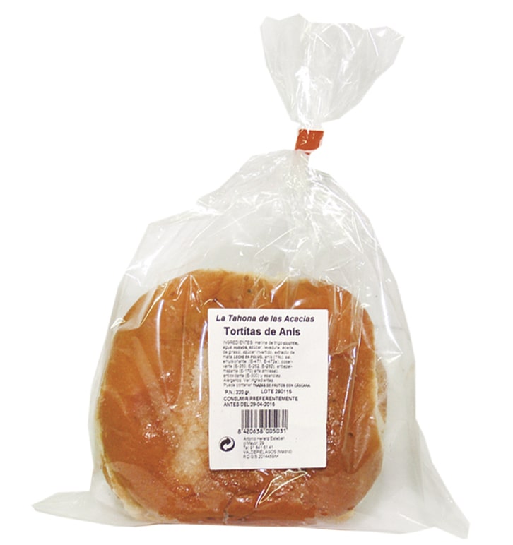 245 TORTITAS DE ANIS 3U 220GRS C-9UND