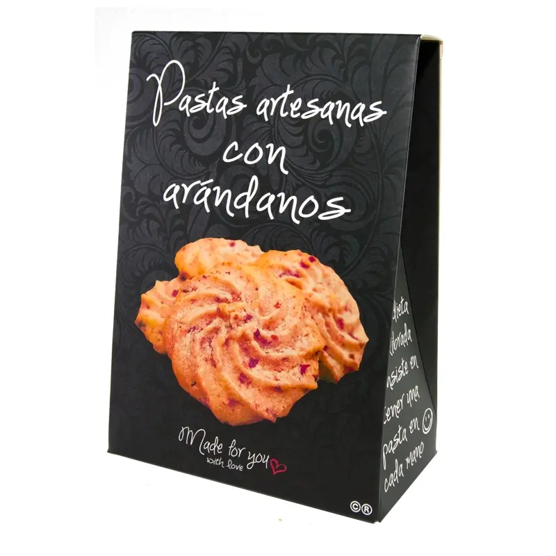 2491 PASTAS CON ARANDANOS 300G C 10U.