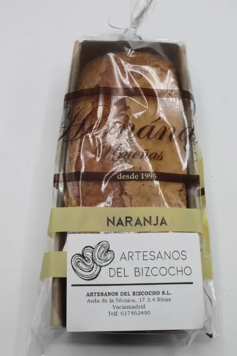 2662 BIZCOCHO NARANJA 450GRS C 7UND