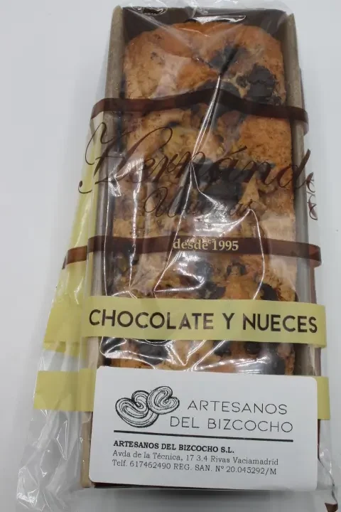 2664 BIZCOCHO CHOCO NUECES 450GRS C 7 UND