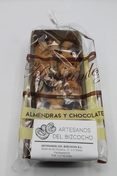 2670 BIZCOCHO ALMENDRAS CHOCO 450GRS C 7UND