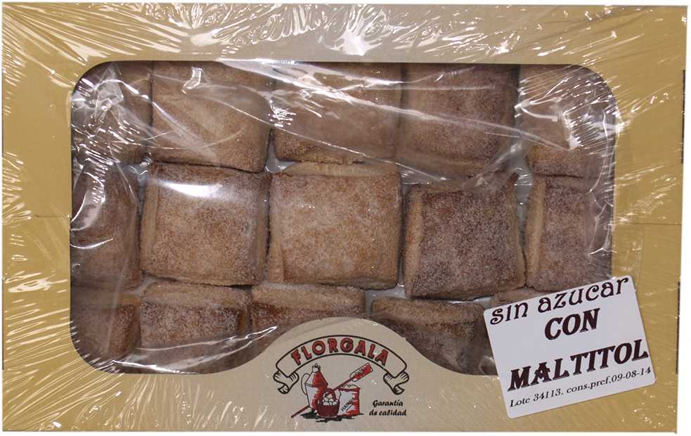 297 MANCHEGOS MALTITOL S-AZÚCAR 400GRS C-10UND