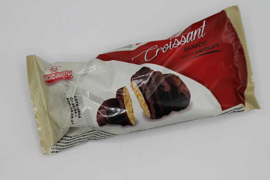 345 CROISSANT BAÑO SABOR CHOCO 65GRS C-15UND