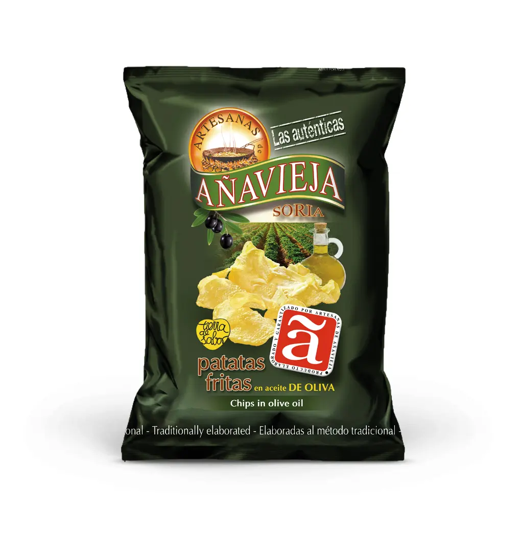 402 PATATAS FRITAS CON ACEITE OLIVA 40GRS C 22UND