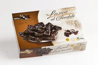 454 LAZOS CHOCOLATE ARTESANOS 300GRS C-12UND