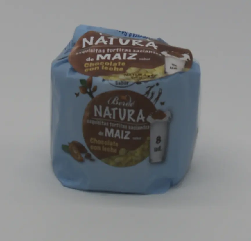 483 TORTITAS DE MAIZ SABOR CHOCO LECHE 96GRS C-24UND