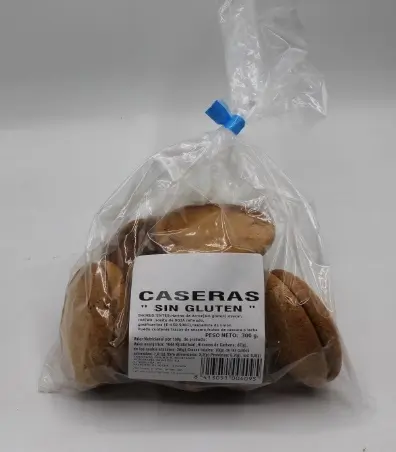 616 GALLETAS CASERAS SIN GLUTEN 300GRS C-8U