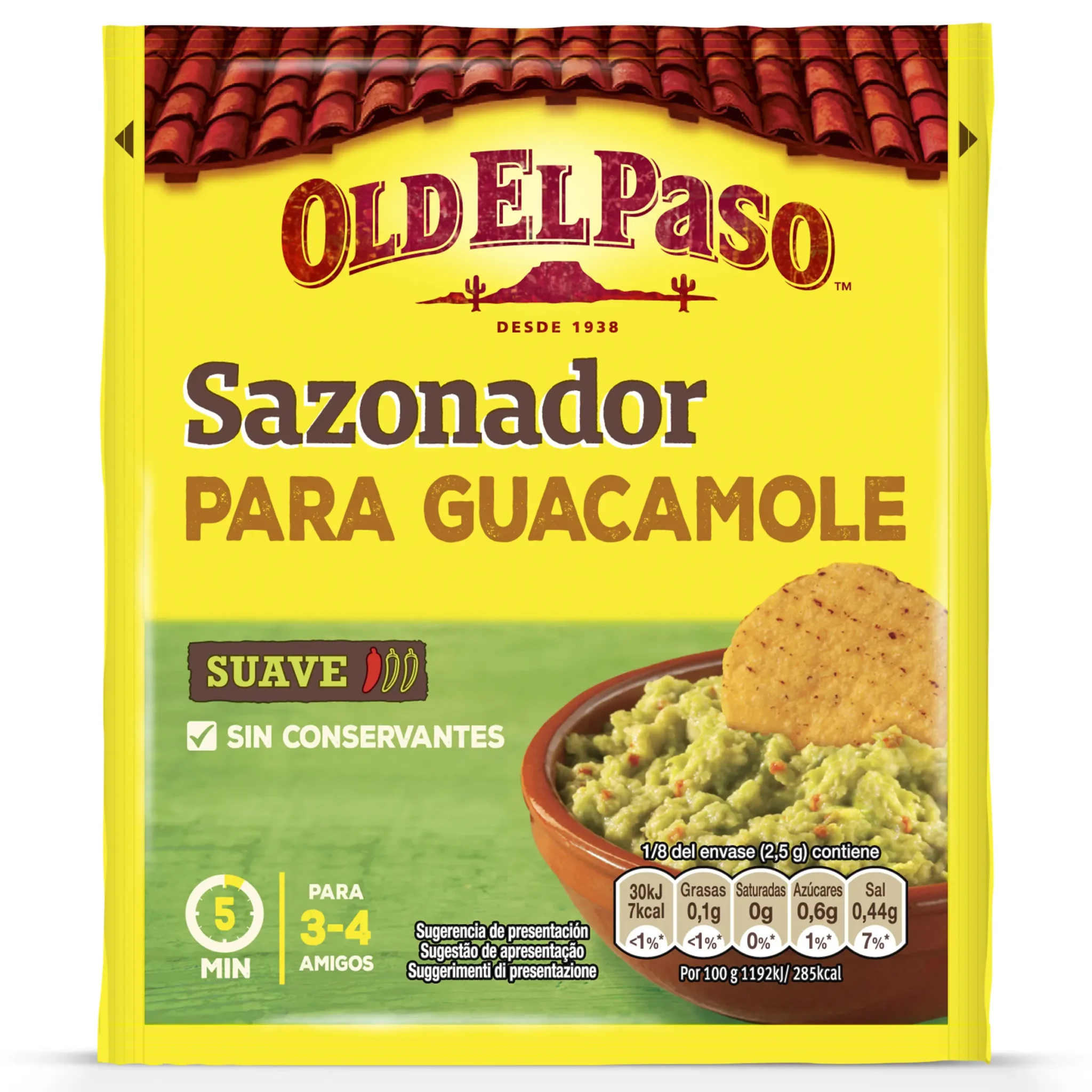 6353 SAZONADOR GUACAMOLE 20GRS C-24UND