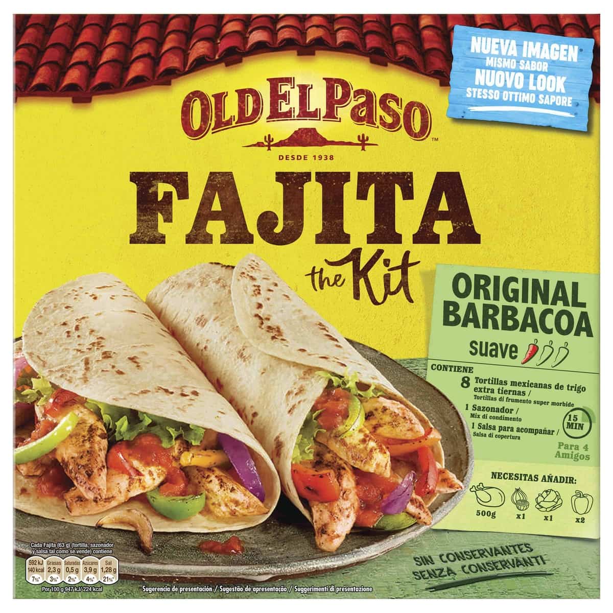 6363 FAJITAS KIT 500GRS C-10UND
