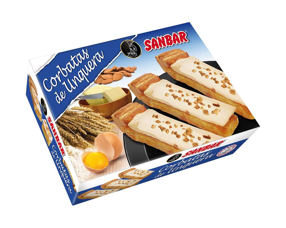 670 CORBATAS DE UNQUETA MANTEQUILLA 330GRS C-5UND