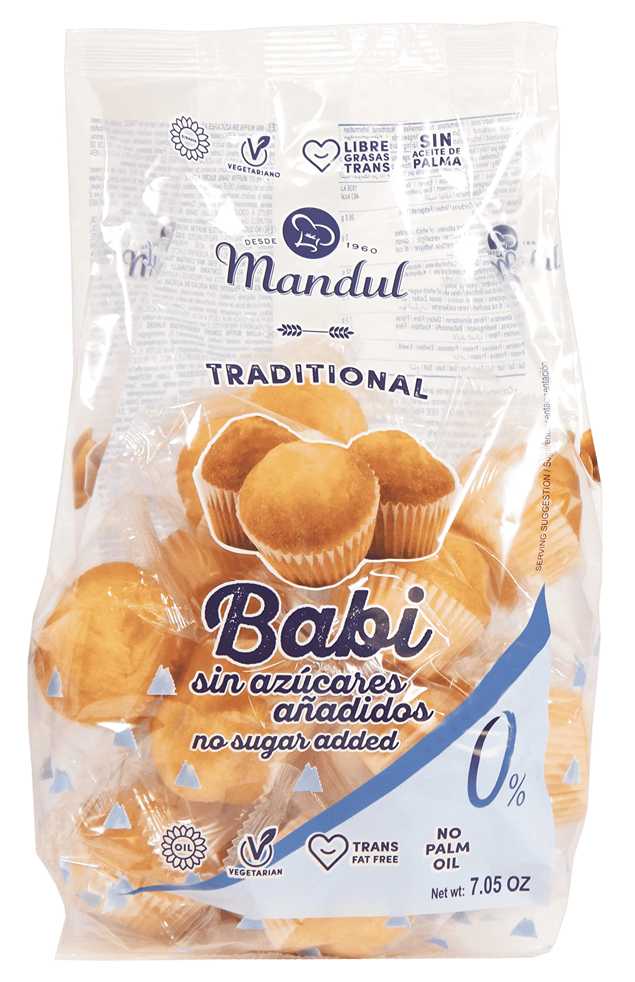 626 BABI SIN AZUCAR PACK 200G C-10U
