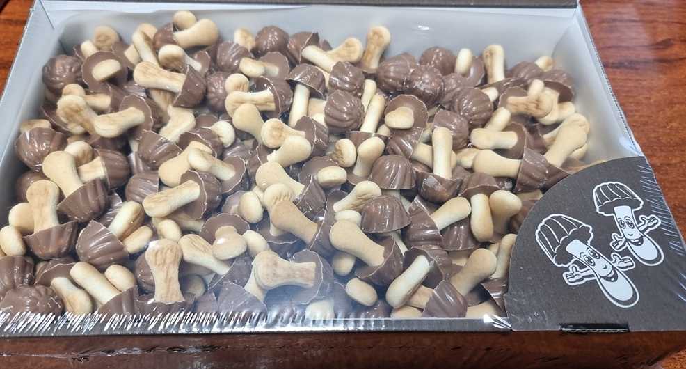 014 GALLETAS SETAS CHOCO LECHE CARAMELO C 1K