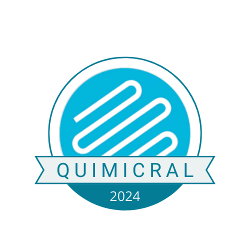 Sello de Calidad Quimicral - Fondo Oscuro